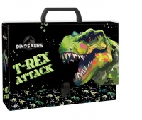 TECZKA Z RĄCZKĄ GRUBA DINOZAUR 20