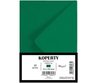 Koperty B6 komplet 10 szt.butelka 2418U, Koperty kolorowe i ozdobne, Koperty i akcesoria do wysyłek