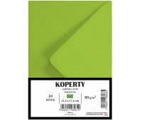Koperty B6 komplet 10 szt. LIMONKA 3570U