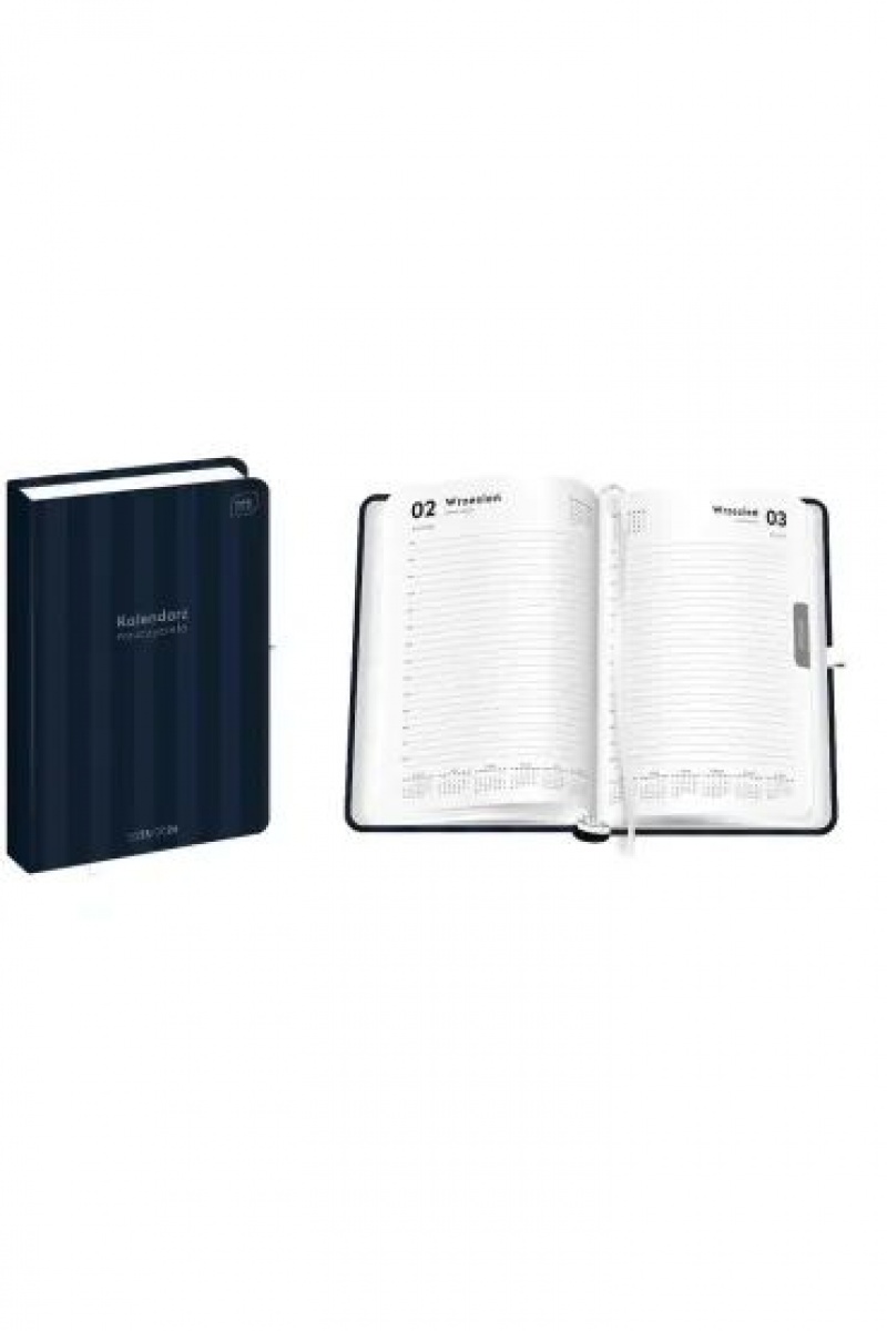 Kalendarz nauczyciela A5 352K.Navy 2025/2026, Nauczyciela i akademickie, Kalendarze