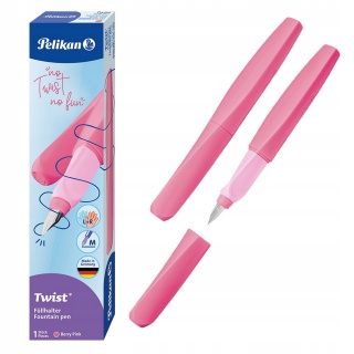 PIÓRO WIECZNE TWIST P457 M BERRY PINK, Pióra wieczne, Art. do pisania i korygowania