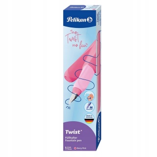 PIÓRO WIECZNE TWIST P457 M BERRY PINK, Pióra wieczne, Art. do pisania i korygowania