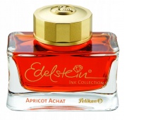 ATRAMENT PELIKAN EDELSTEIN 50ML.APRICOT ACHAT, Wkłady, naboje, atramenty, Art. do pisania i korygowania
