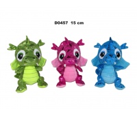 DINO 3 KOL 15 CM D0457 168856, Maskotki, Zabawki