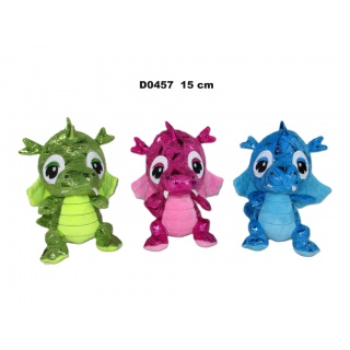 DINO 3 KOL 15 CM D0457 168856, Maskotki, Zabawki
