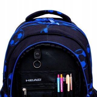 PLECAK HEAD NEO BLUE FOOTBALL AB330, Plecaki, Tekstylia
