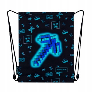 WOREK NA OBUWIE ASTRABAG DARK PIXEL AD1, Worki, Tekstylia