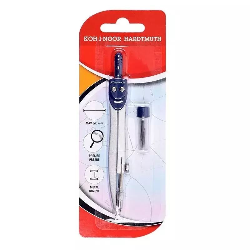 KIN CYRKIEL 9992B04901 BLISTER, Cyrkle, Art. kreślarskie