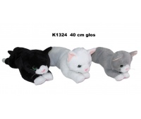 KOT 3 KOL 40 CM GLOS K1325 170774, Maskotki, Zabawki