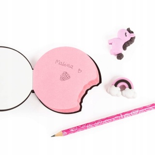 PACHNĄCY PAMIĘTNIK Z AKCES.MALINOWY KREM KIDEA, Pamiętniki, Zeszyty i bloki