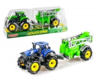 TRAKTOR Z PRZYCZEPĄ MASZYNĄ 06582, Pojazdy, Zabawki