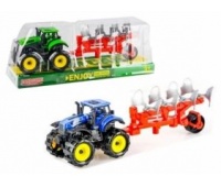 TRAKTOR Z PRZYCZEPĄ MASZYNĄ 6575