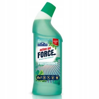 GENERAŁ ŻEL DO WC FORCE 1L.MIĘTOWY, Kostki i płyny do WC, Art. higieniczne i dozowniki