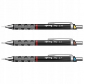 Zestaw ołówków automat. Rotring TIKKY RD BLK CC, 0,35mm 0,5mm 0,7mm, 3 PACK, Ołówki automatyczne i grafity, Art. do pisania i korygowania