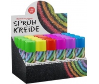 KREDA CHODNIKOWA SPRAY 175ml. MIX, Kreda, Plastyka