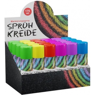 KREDA CHODNIKOWA SPRAY 175ml. MIX, Kreda, Plastyka