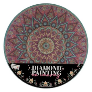 DIAMENTOWY OBRAZEK NA PŁÓTNIE MIX, Zestawy kreatywne, Art. kreatywne
