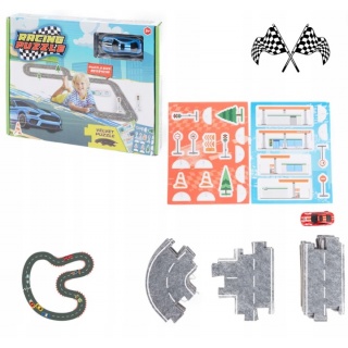 TOR WYŚCIGOWY Z AUTKIEM, Pojazdy, Zabawki