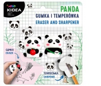 PANDA GUMKA I TEMPERÓWKA KIDEA, Gumki, Art. do pisania i korygowania