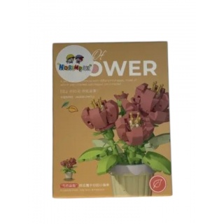 KLOCKI KWIATY TULIPANY 8964, Klocki, Zabawki