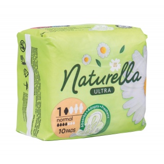 Podpaski NATURELLA Ultra, normal, 10 szt., Inne, Artykuły higieniczne i dozowniki
