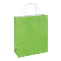 Gift bag DONAU HOME, paper, 25x30x10cm, year-round, uniform, mix colors