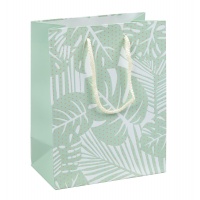 Gift bag DONAU HOME, laminated, 18x23x10cm, all year round, string, mix patterns