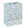 Torebka na prezenty DONAU HOME, laminowana, 18x23x10cm, całoroczna, sznurek, mix wzorów, Torby prezentowe, Koperty i akcesoria do wysyłek