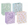Torebka na prezenty DONAU HOME, laminowana, 18x23x10cm, całoroczna, sznurek, mix wzorów, Torby prezentowe, Koperty i akcesoria do wysyłek