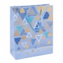 Torebka na prezenty DONAU HOME, laminowana, 25x30x10cm, całoroczna, sznurek, mix wzorów, Torby prezentowe, Koperty i akcesoria do wysyłek