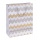 Torebka na prezenty DONAU HOME, laminowana, 25x30x10cm, całoroczna, sznurek, mix wzorów