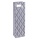 Torebka na alkohol DONAU HOME, laminowana, 12x41,5x8cm, całoroczna, z rączką, mix wzorów