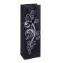 Torebka na alkohol DONAU HOME, laminowana, 12x35,5x8cm, całoroczna, sznurek, mix wzorów, Torby prezentowe, Koperty i akcesoria do wysyłek