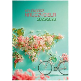KALENDARZ NAUCZYCIELA A5 TYG.PCV 2025/26 ROWER, Nauczyciela i akademickie, Kalendarze