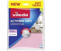 VILEDA ŚCIERKA ACTIFIBRE 32x27cm.UNIWERSALNA, Akcesoria do sprzątania, Art. higieniczne i dozowniki