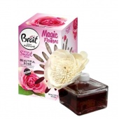 BRAIT MAGIC FLOWER DEKOR.ODŚ.75ML.BEAUTIFUL ROSE, Odświeżacze i dozowniki, Art. higieniczne i dozowniki
