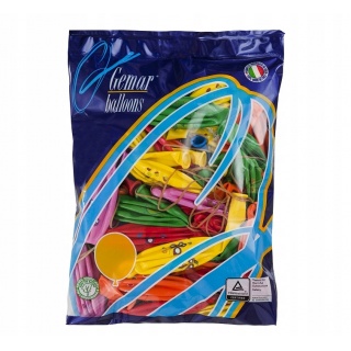 BALONY GPBD1 PASTEL"PIŁKA ZE ZWIERZĘTAMI" 50szt., Balony, Art. na okazje i przyjęcia