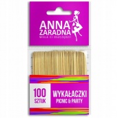 AZ Wykałaczki 100szt, Artykuły jednorazowe, Art. na okazje i przyjęcia