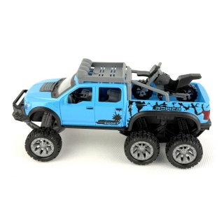 JEEP 6 - KÓŁ W FOLII 2390, Pojazdy, Zabawki