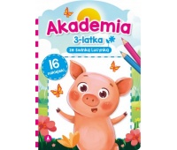 AKADEMIA 3 LATKA ZE ŚWINKĄ LUCYNKĄ, Edukacyjne, Książeczki
