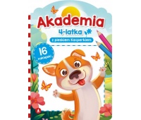 AKADEMIA 4 LATKA Z PIESKIEM KACPERKIEM, Edukacyjne, Książeczki