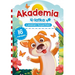 AKADEMIA 4 LATKA Z PIESKIEM KACPERKIEM, Edukacyjne, Książeczki
