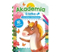 AKADEMIA 5 LATKA Z KUCYKIEM KASZTANKIEM, Edukacyjne, Książeczki