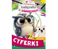 KALIGRAFIA Z UŚMIECHEM - CYFERKI, Edukacyjne, Książeczki