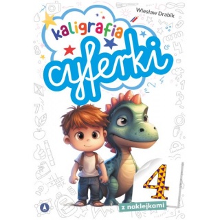 KALIGRAFIA CYFERKI A4, Edukacyjne, Książeczki