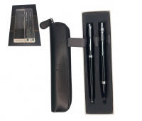 ZESTAW IM BLACK CT PIÓRO + DŁUGOPIS+ETUI, Zestawy, Art. do pisania i korygowania