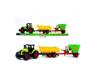 TRAKTOR 2 MASZYNY FASHION CZERWONA KLOSZ 0327