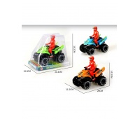QUAD Z LUDZIKIEM KLOSZ 3663, Pojazdy, Zabawki