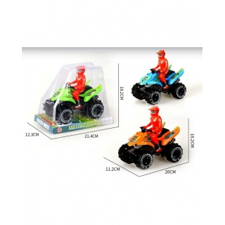 QUAD Z LUDZIKIEM KLOSZ 3663, Pojazdy, Zabawki