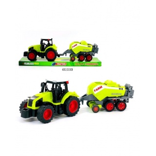 TRAKTOR Z MASZYNĄ BELKA FASHION KLOSZ 7169, Pojazdy, Zabawki